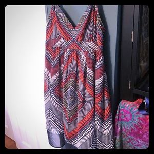 Geometric patterned sundress☀️